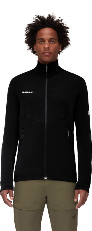 Mammut Fleecejacke Aconcagua Light ML (Midlayer, Polartec Power Grid Fleece) schwarz Herren